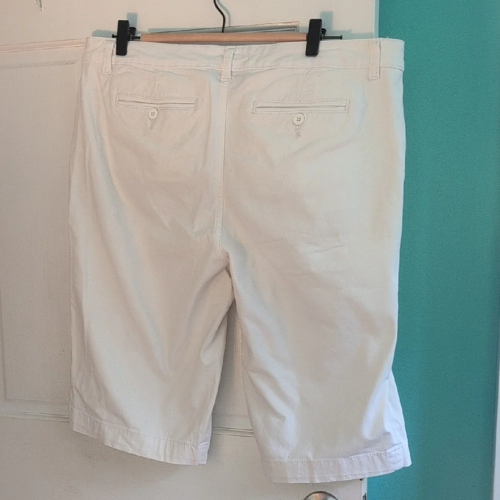 Women's White Shorts - Picture 5 of 7